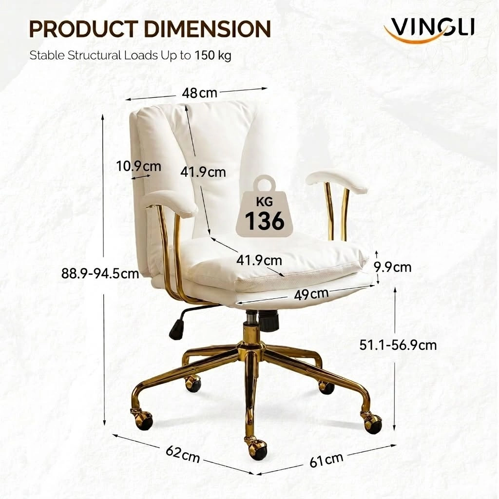 VINGLI luxus forgószék kép 2