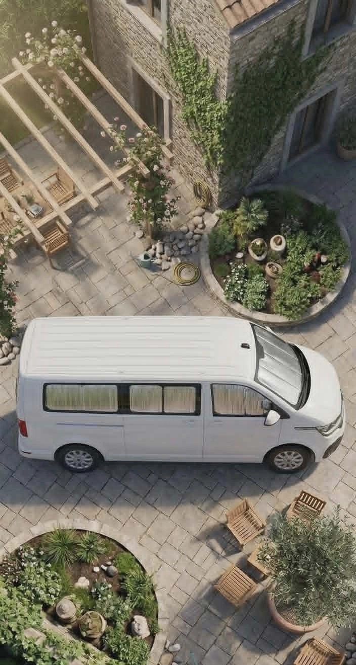 🚐 VW T5 / T6 / T6.1 komplett 8 részes thermo napellenző szett kép 2