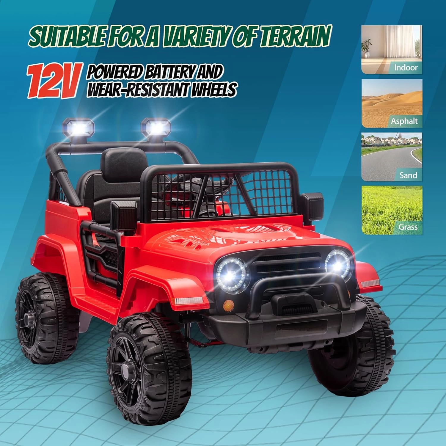 JOYMOR 12V Elektromos gyermek terpjáró kép 4