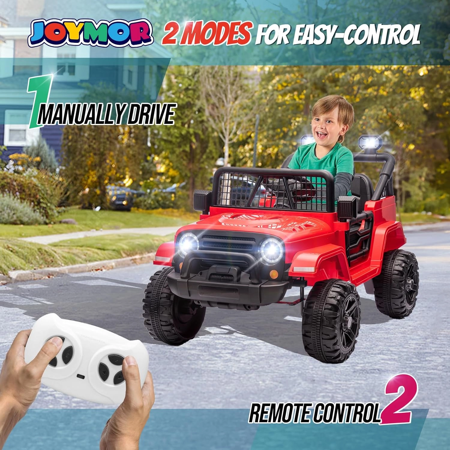 JOYMOR 12V Elektromos gyermek terpjáró kép 5